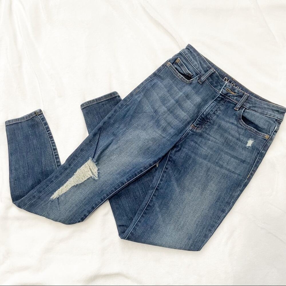 DL1961 Farrow high waist denim jeans 27 ripped american cotton